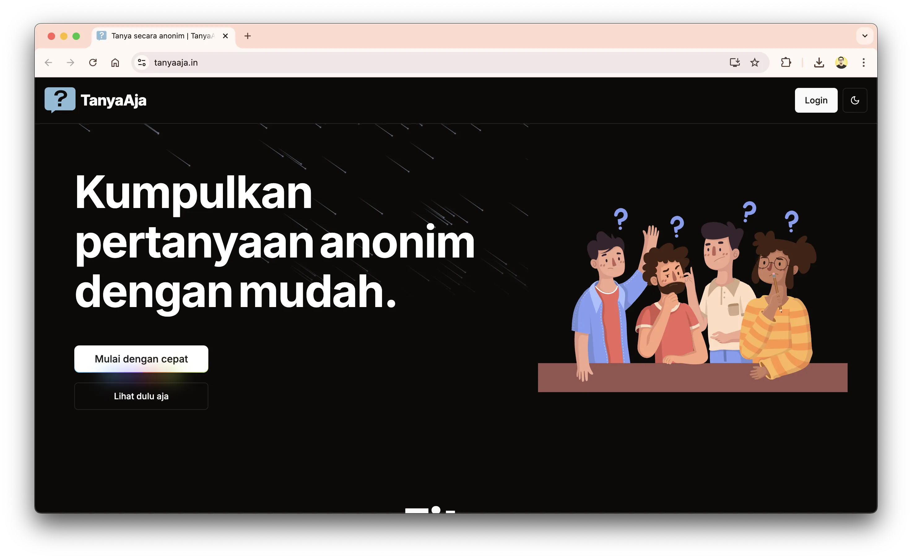 Homepage TanyaAja.in